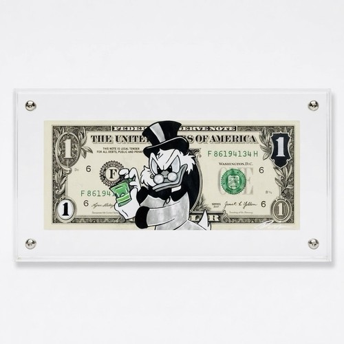 Hand painted scrooge mcduck - hand,