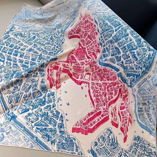 100 pure mulberry silk scarf - 100%,