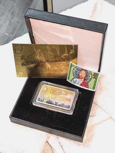 Jesus commandments silver - 10,