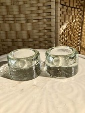Pair of Vintage Scandi clear