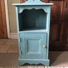 shabby chic Annie Sloan painted bedside table furniture 