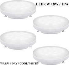PACK OF 4 LED 6W/8W/11W GX53