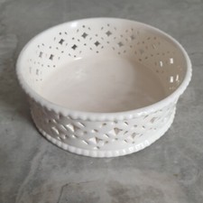 Vintage Cream Hartley Greens & Co CHAMPAGNE / WINE Bottle Coaster Leeds Pottery