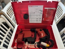 HILTI TE 6-C Rotary Hammer Drill 110v Chiselling Function + TE6 DRS + Drill Bits