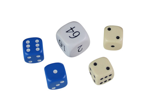 Replacement backgammon dice - replacement,