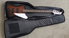 Epiphone Thunderbird Bass Guitar. Vintage Sunburst & soft case. Good Condition