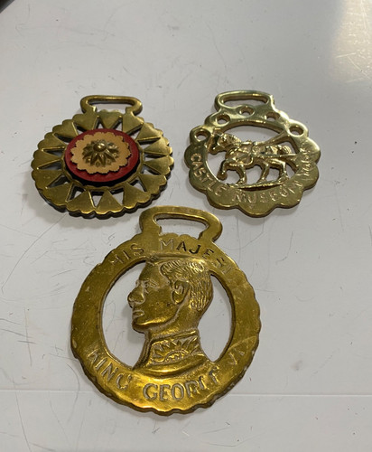 Horse brasses each sold - horse,