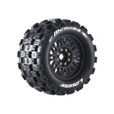 HRP Louise R/C Mft St-Mcross Sport 1/8 Stadium Truck Tires 0" And 1/2"