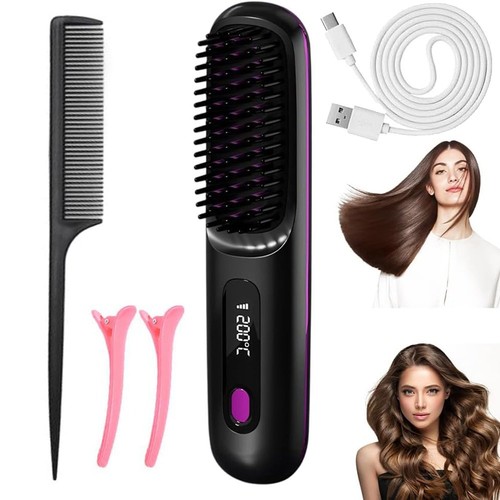 Cordless hair straightener - hair,