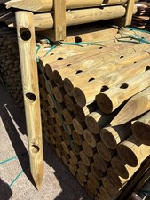 Soft wood hole rail fence - soft,
