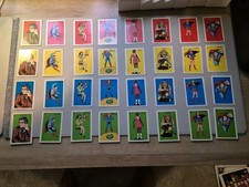 Card Game Whitman - Superman - DC Comics 1978 - 36 New Cards In Box - Rare