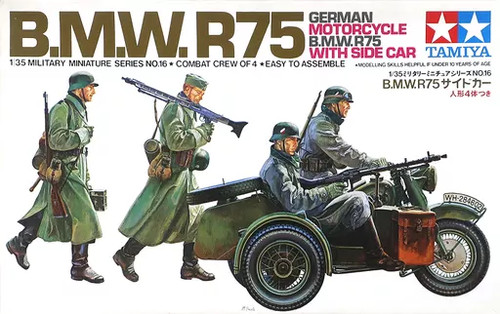 Tamiya german bmw r75 - 1/35,
