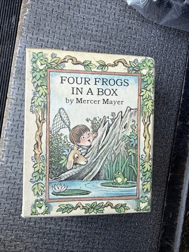 Vintage four frogs box - frogs, in