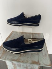 Russell And Bromley Ladies Slip On Shoes Suede And Leather Uk 3.5 Eu 36