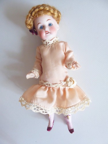 Doll made bisque porcelain - of,
