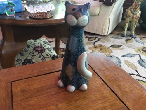 Vintage red clay pottery - vintage, hand