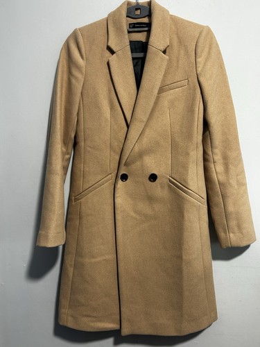 Zara beige camel coloured - zara,