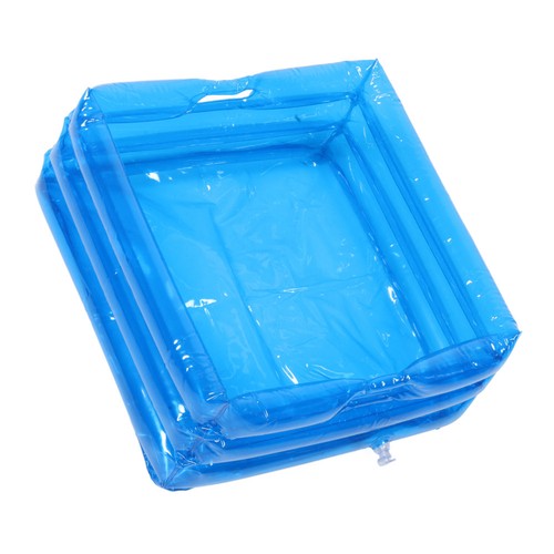 Foldable blue inflatable foot - foldable,