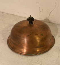 Vintage Copper Cloche Food