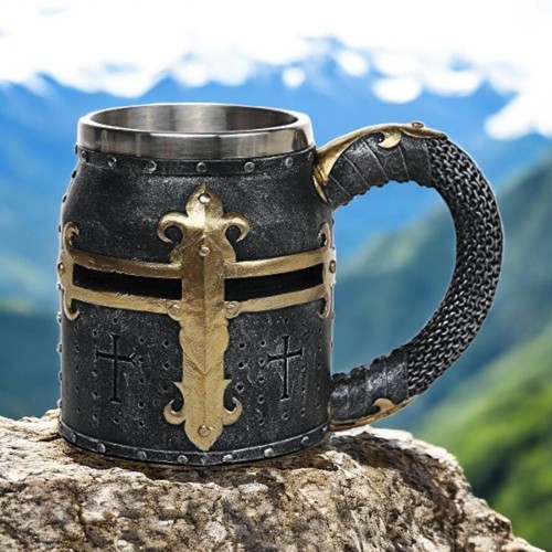 Crusader tankard medieval - crusader,