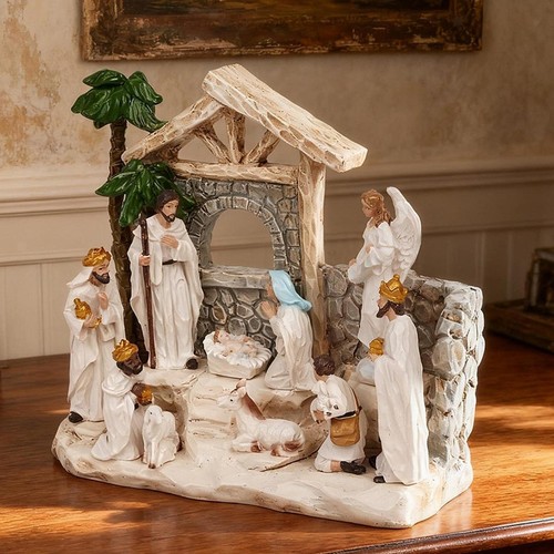 Nativity figurine set birth - figurine, of