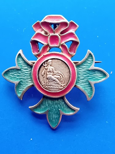 British empire brooch - brooch, by