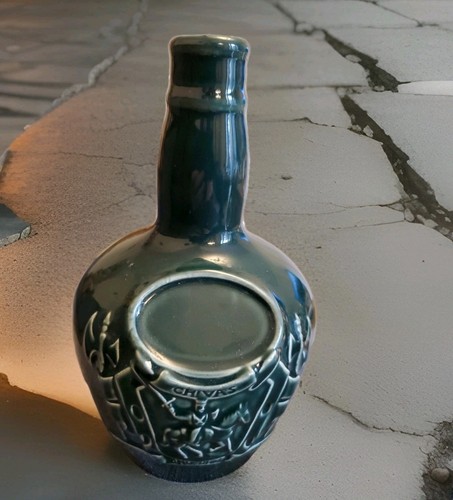 Vintage green chivas spode - vintage,