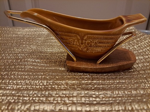 Crown devon ceramic sauce - crown,