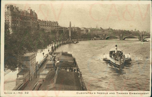 Thames embankment cleopatras - embankment,