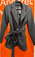 Boohoo Tie Waist Tailored