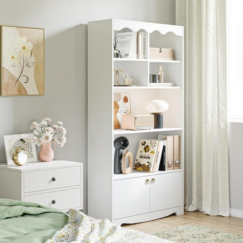 Tall bookshelf with - tall,