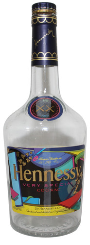 Kaws hennessy empty bottle - kaws, x