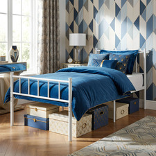 1x 3ft Single Metal Bed Frame