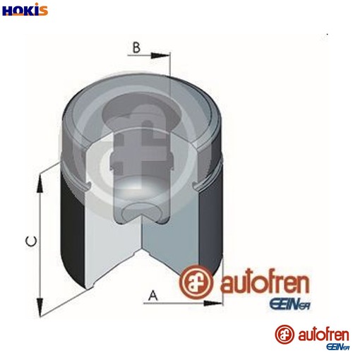 Piston brake caliper d025420 - brake,