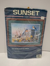 VINTAGE Sunset Stitchery OLD