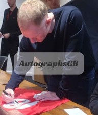 Signed Paul Scholes Manchester