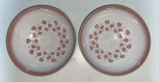 2 x Denby falling leaves bowls