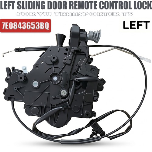 Left sliding door - sliding, lock
