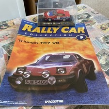 DeAgostini Rally Car Collection Issue 9 Triumph TR7 V8 with Magazine