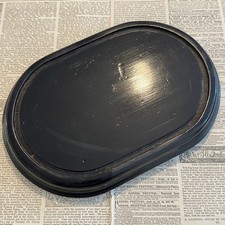 Vintage Wooden Cloche Dome Base Only