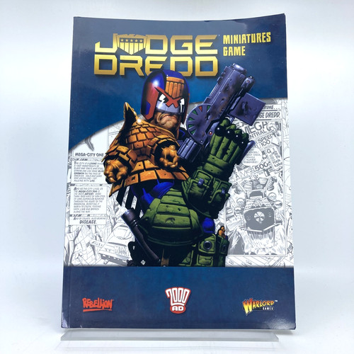 Judge dredd miniatures game - judge,