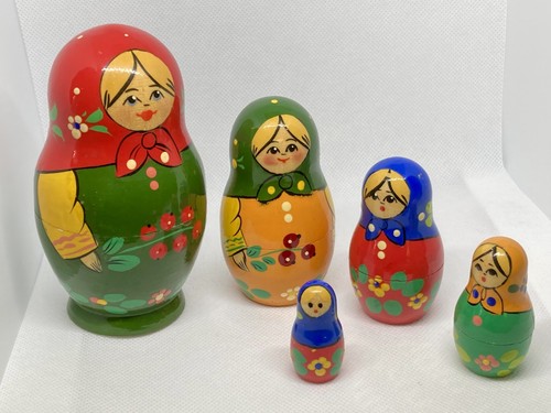 Matryoshka russian wooden - ~,