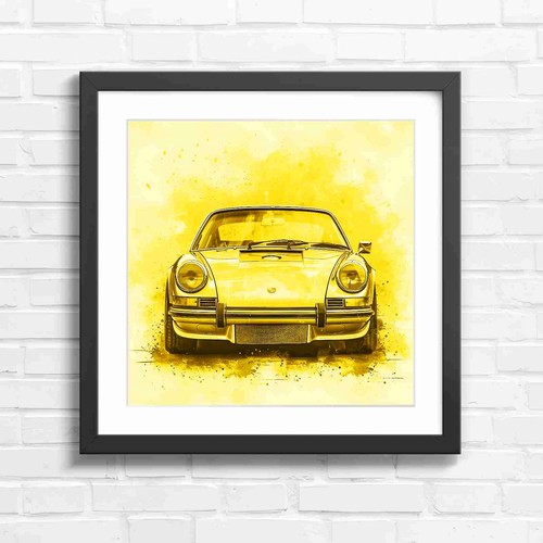 Classic silver porsche 911 - porsche, car