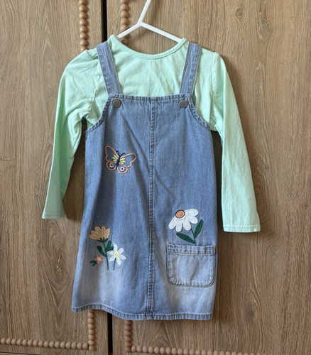 Nutmeg girls blue denim - girls,