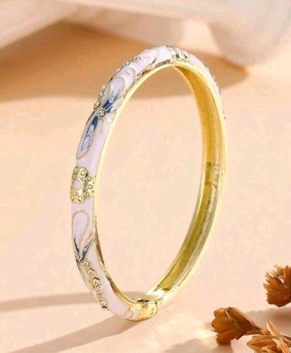 Vintage cloisonne bracelet - vintage,