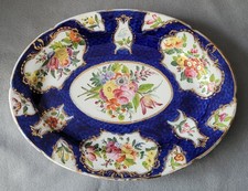 COALPORT BLUE SCALE & HAND