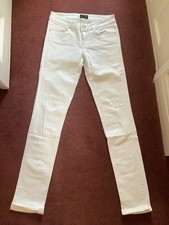 Vintage Warehouse White Drainpipe Jeans Uk 6 (Uk 8?)