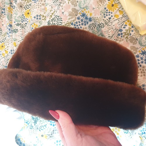 Vtg 70s cossack soviet hat - vtg,