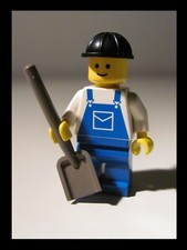 LEGO : Minifig ~ Man with blue