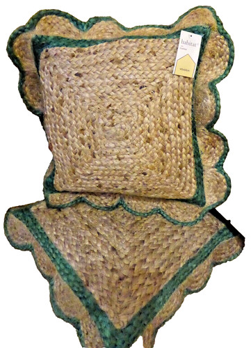 Habitat jute scallop edged - jute,